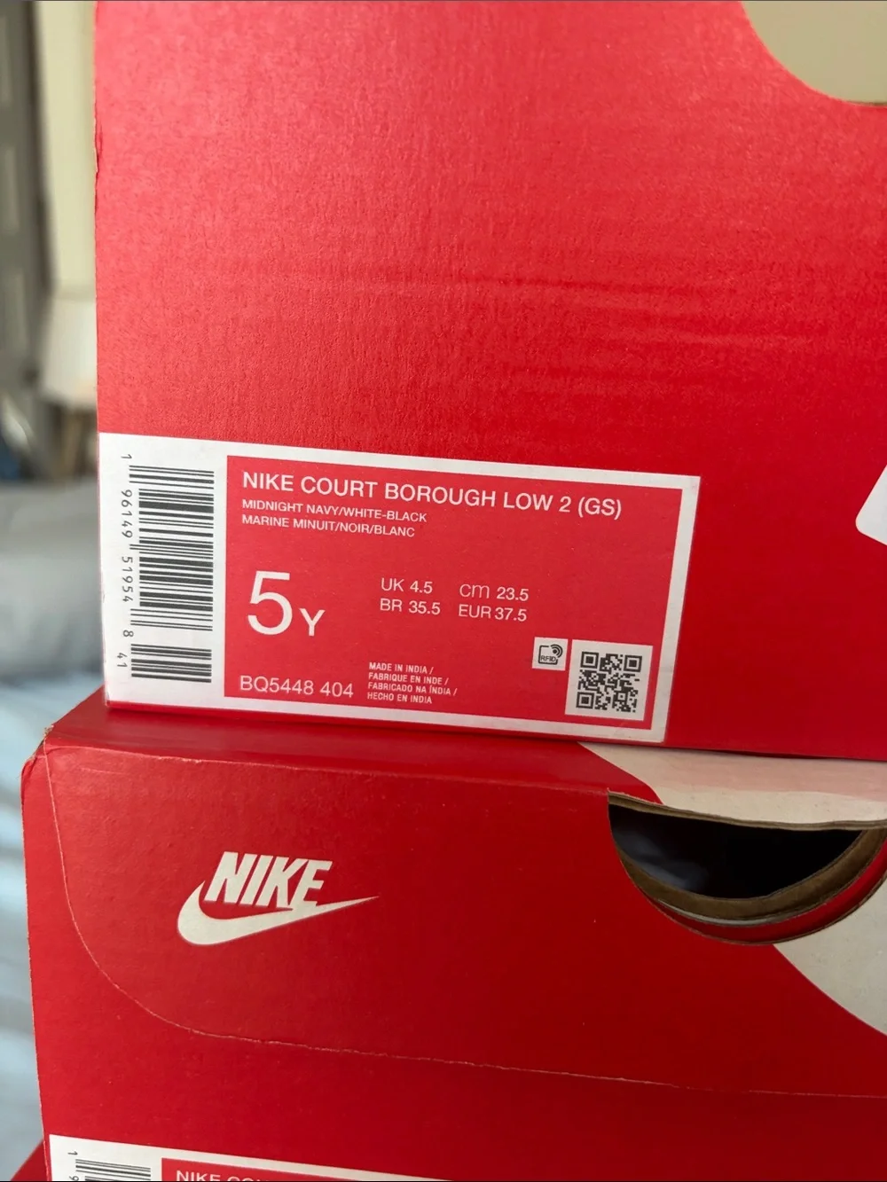 Nike Kids' Court Borough Low 2